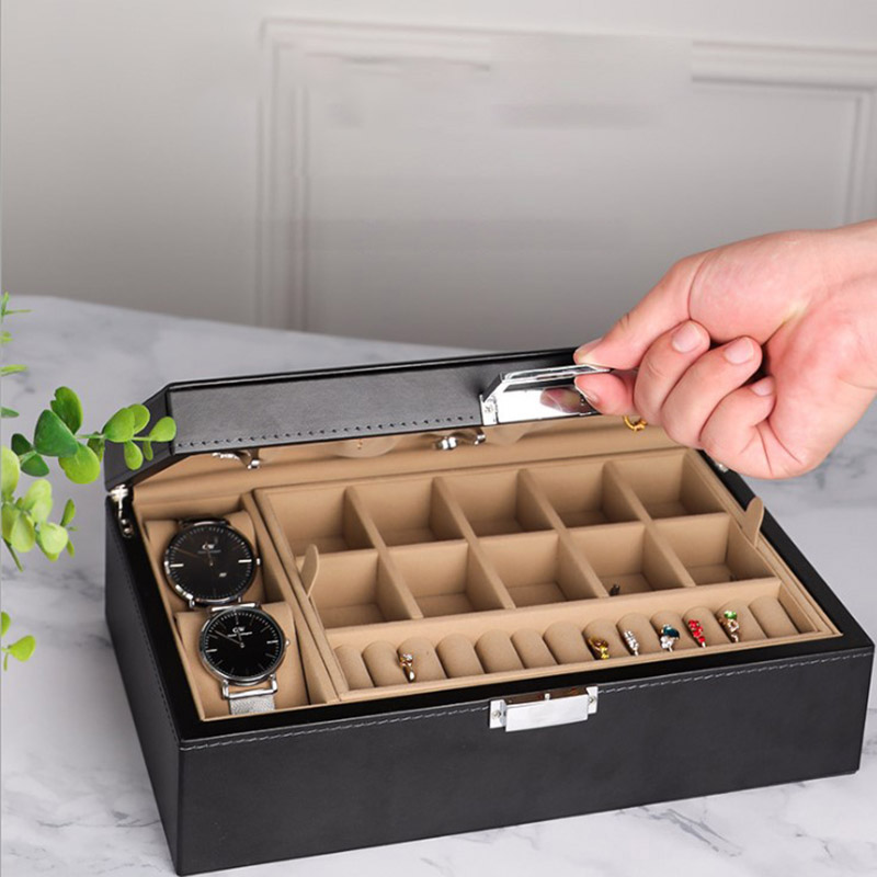 High-quality real leather watch box company-2