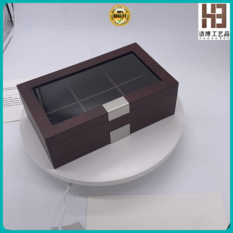 High-quality small wooden tea box factory
