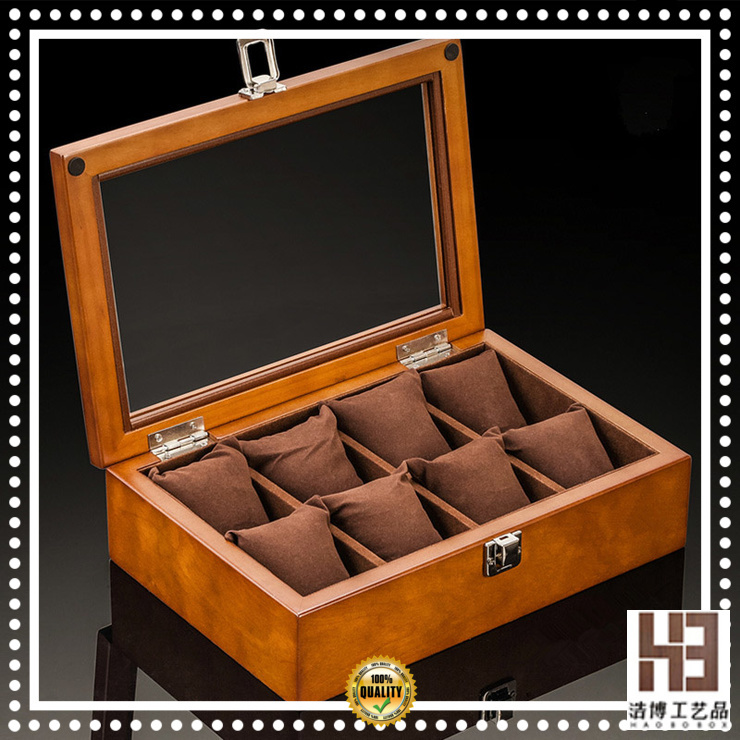 mens wooden watch box supply