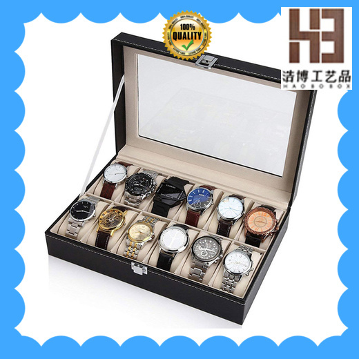 High-quality handmade wood watch box company