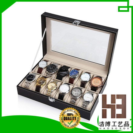 Latest personalized wooden watch box supply