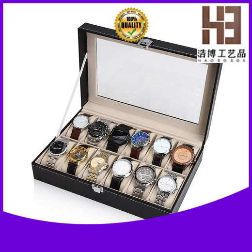 wooden watch storage box company