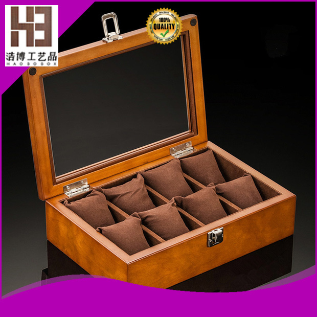High-quality real leather watch box company