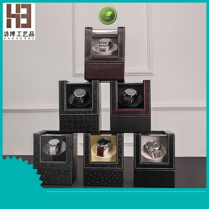 High-quality black watch box factory