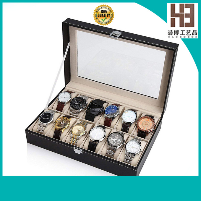 real leather watch box company
