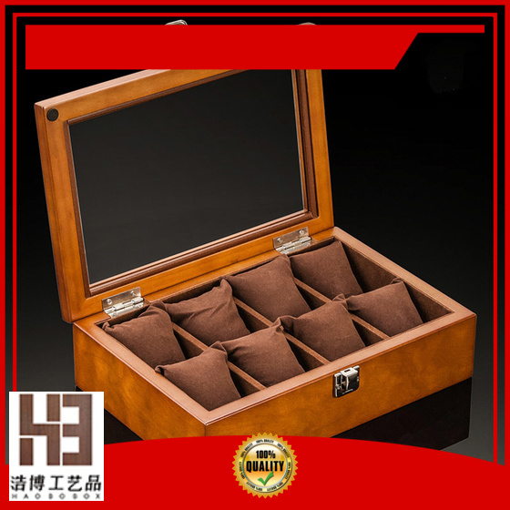 Latest wooden watch box supply