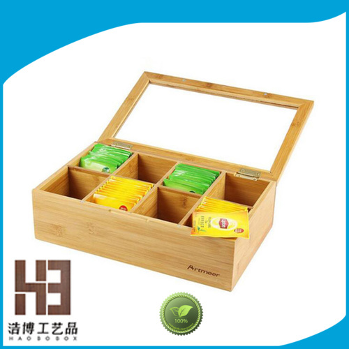 New wooden tea box company