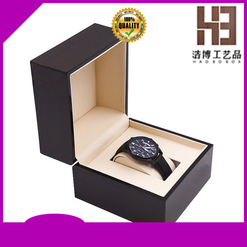High-quality handmade wood watch box factory