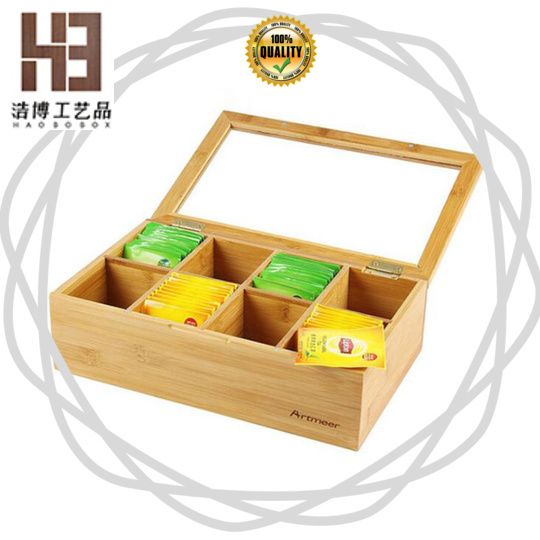 New wooden tea box supply