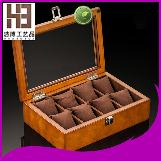 Latest handmade wood watch box supply