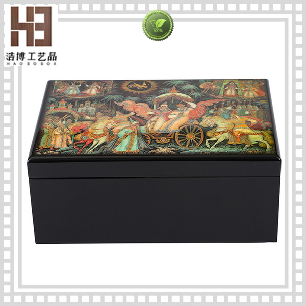 High-quality small wooden tea box factory