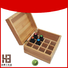 High-quality wooden tea box factory