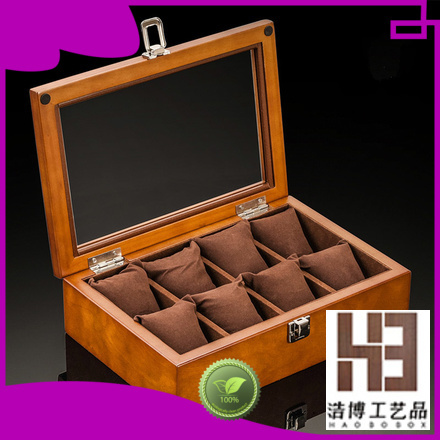 New handmade wood watch box supply